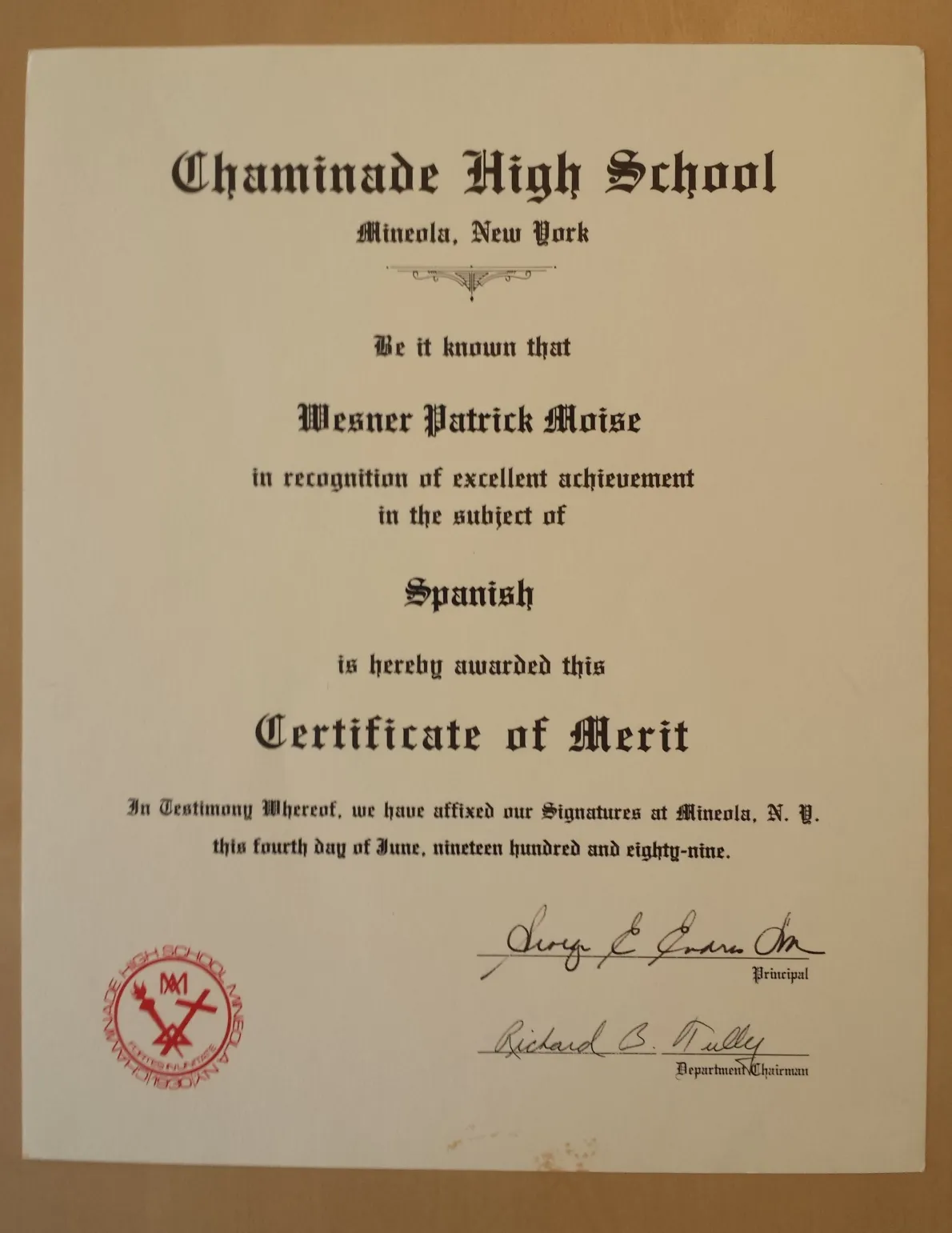 Top 1% in Spanish Studies