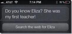 Siri and the Human Connection—The Eliza Effect