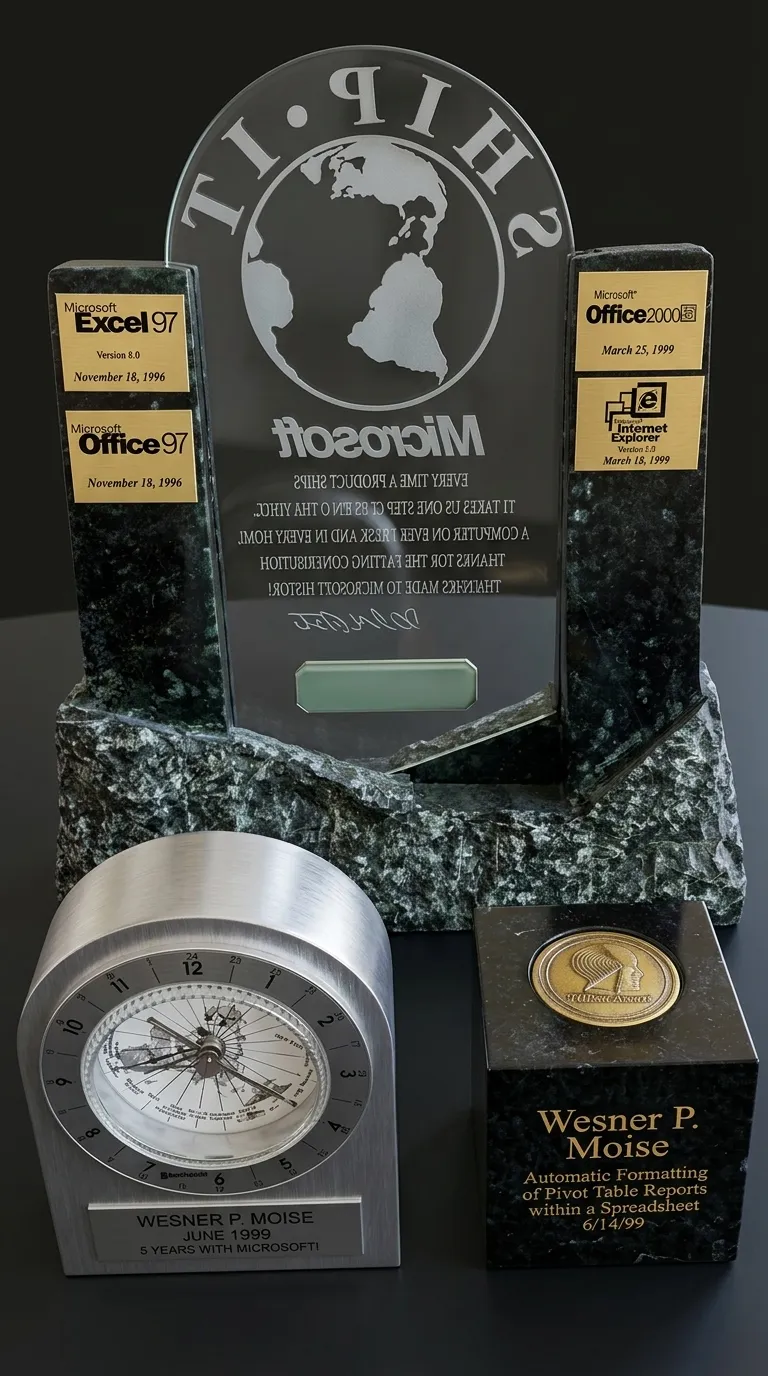 Various Microsoft Employee Awards