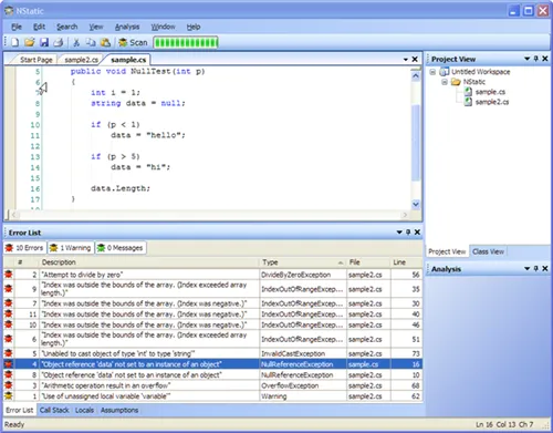 NStatic Walkthrough