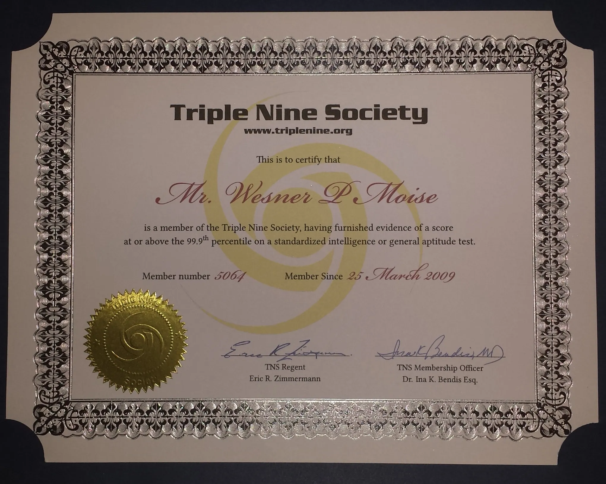 Triple Nine Society