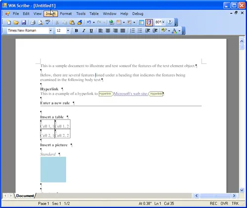 Wordprocessing